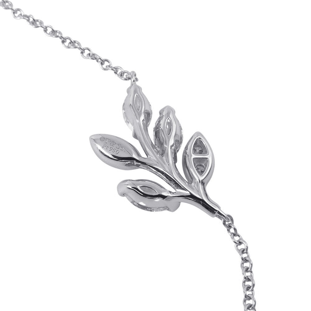 TIFFANY&Co. Victoria Diamond Branch Pendant66960803 Pt950