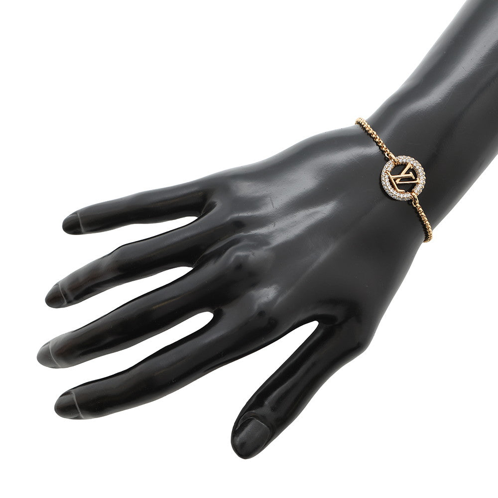 LOUIS VUITTON Bracelet Louise by NightM00758 Metal Rhinestone