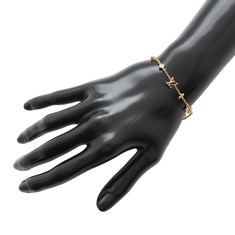 LOUIS VUITTON LV In the Sky BraceletM1040A Metal Rhinestone