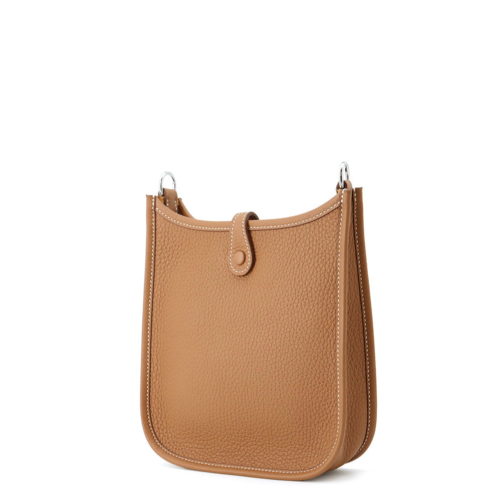 HERMES Evelyne Long Gold Taurillon Clemence Size TPM