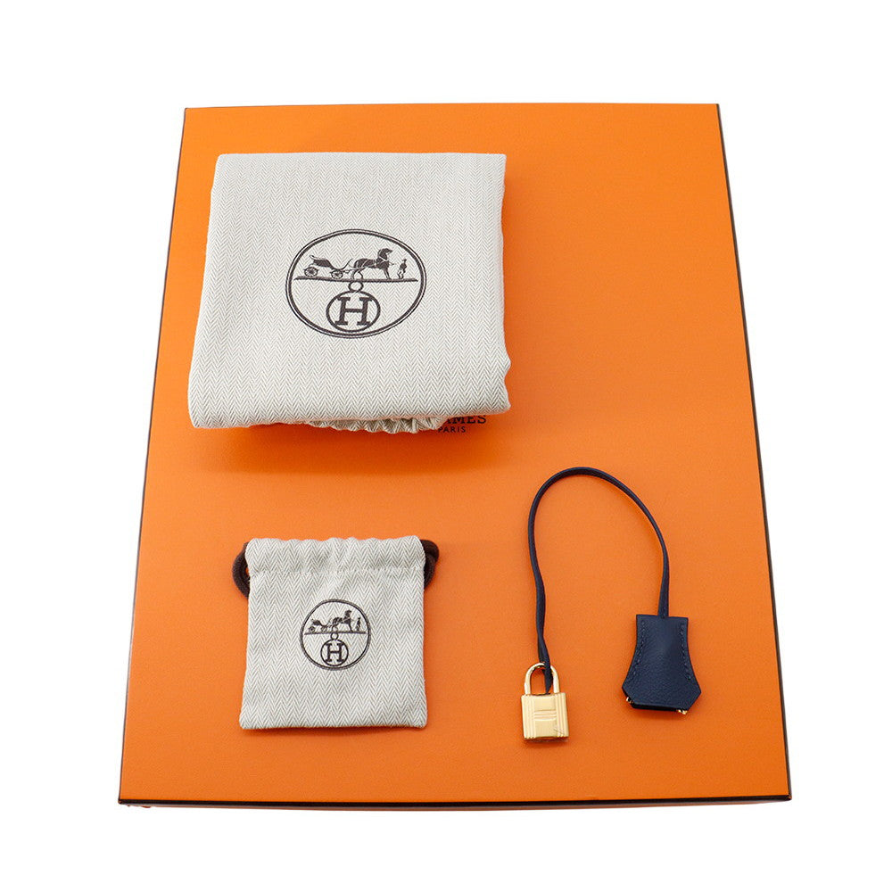 HERMES Birkin blue navy Togo Leather Size 30