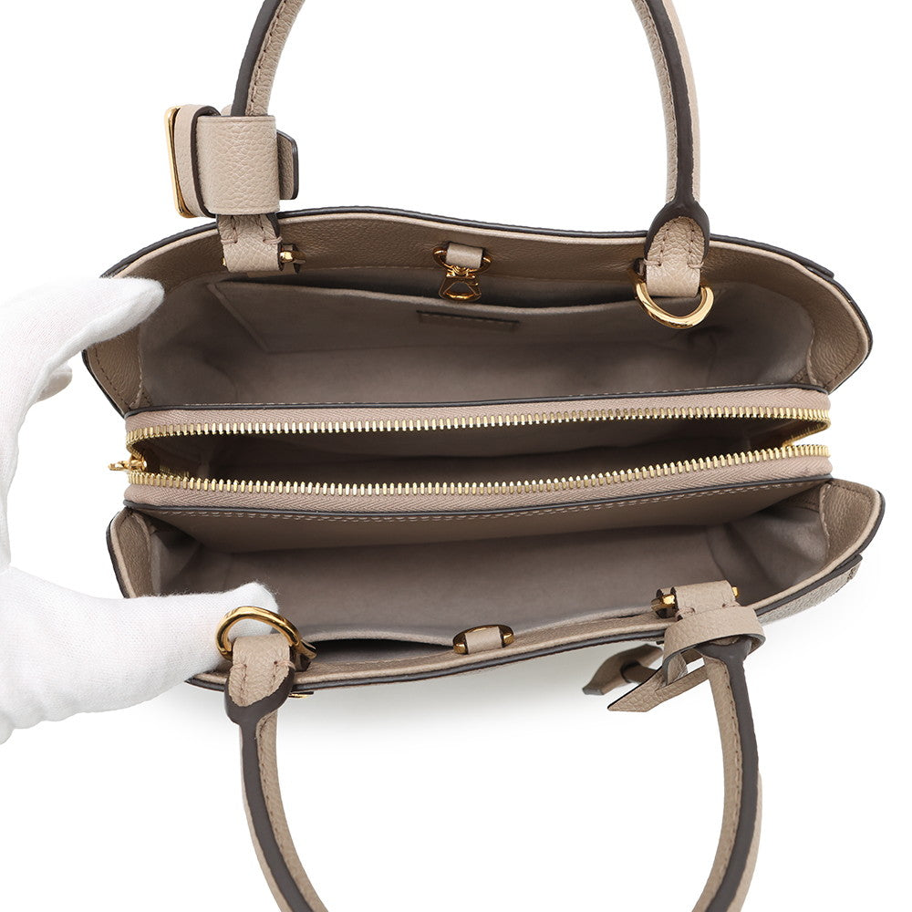 LOUIS VUITTON Montaigne Tourterelle claimM45489 Monogram Empreinte Leather Size BB