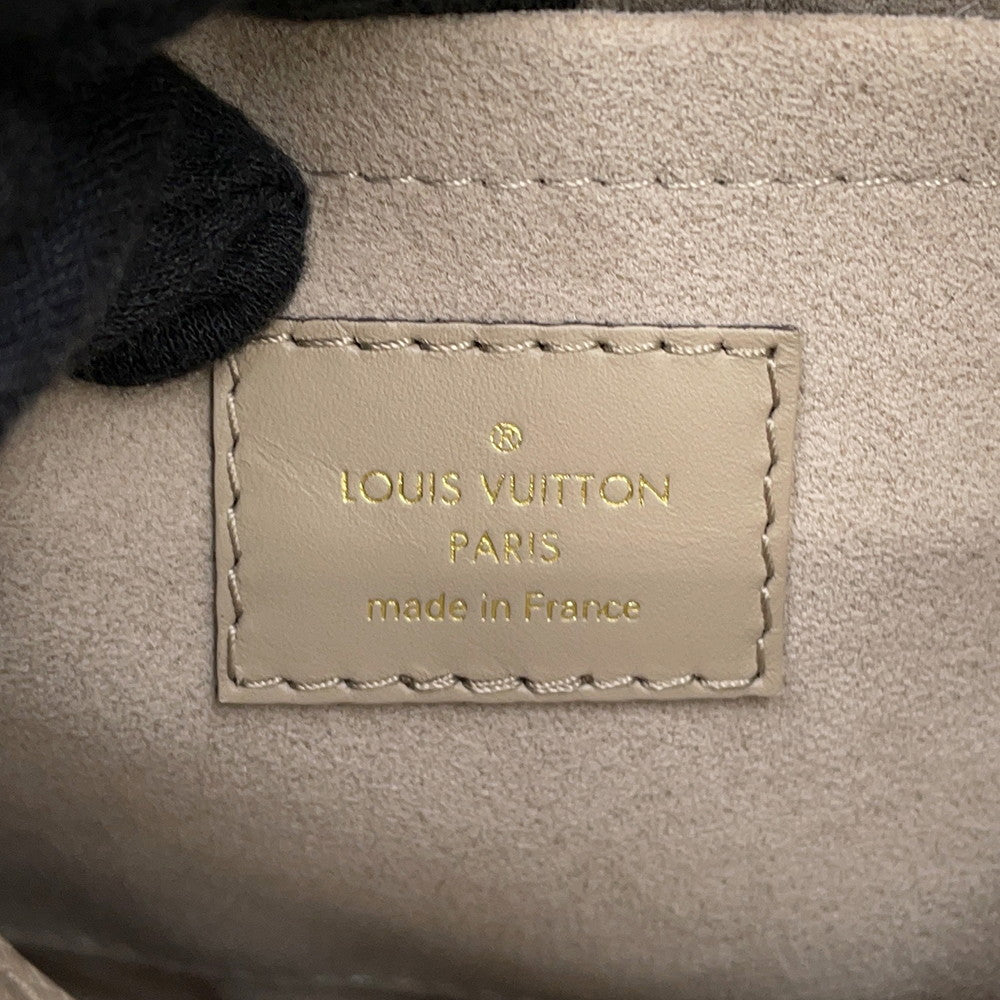 LOUIS VUITTON Montaigne Tourterelle claimM45489 Monogram Empreinte Leather Size BB