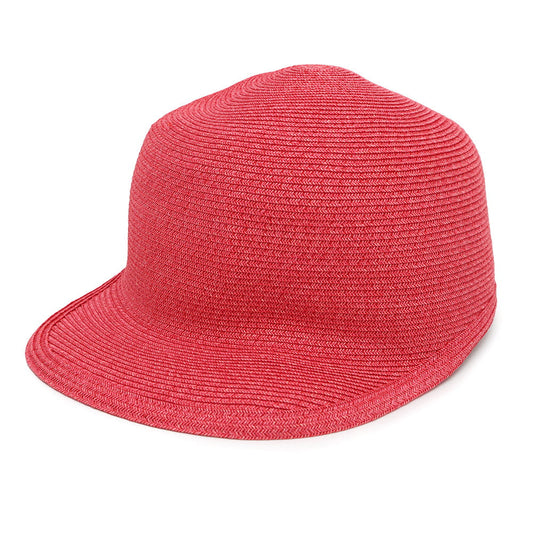 HERMES Emma Cap Size 57 Pink Paper 81% Polyester 19%