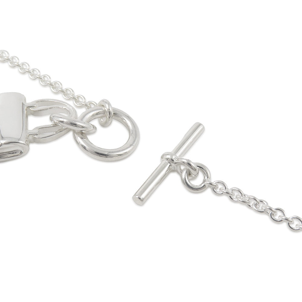 HERMES Amulette Constance Necklace SV925