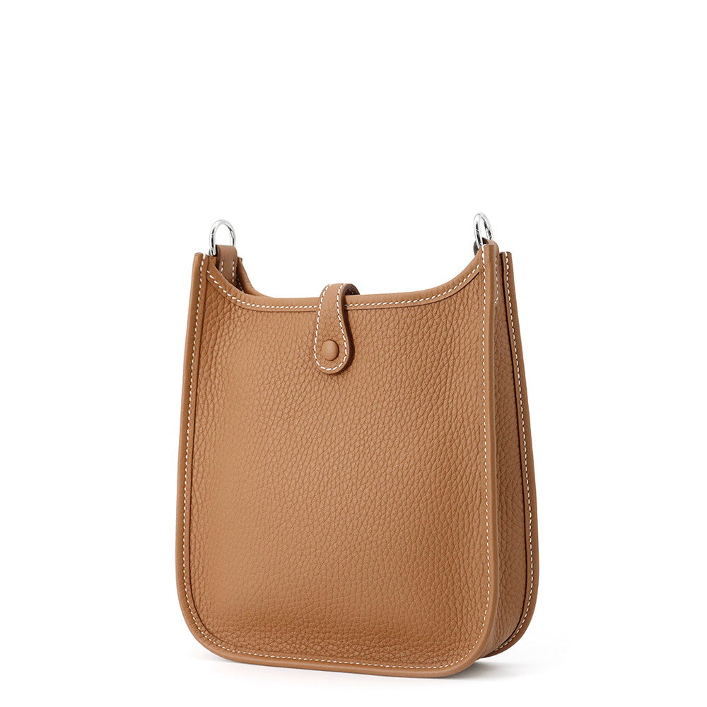 HERMES Evelyne Long Gold Taurillon Clemence Size TPM