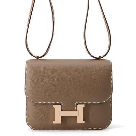 HERMES Constance3 Miroir Etoupe Epsom Size Mini