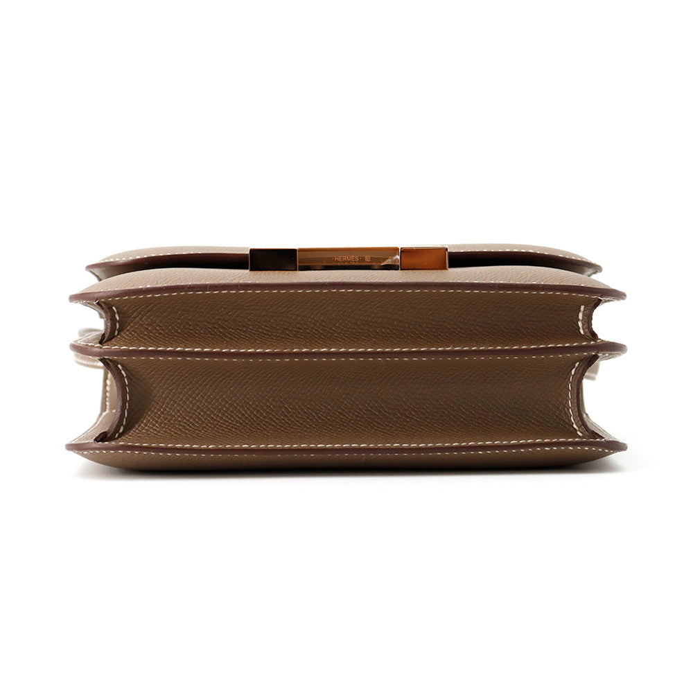 HERMES Constance3 Miroir Etoupe Epsom Size Mini