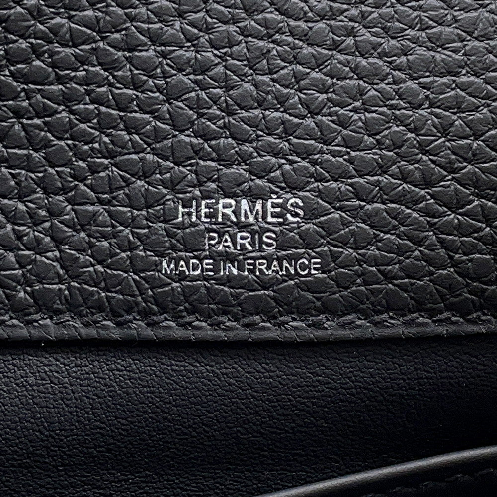 HERMES Sac Adepesh Plomb Togo Leather Size 21