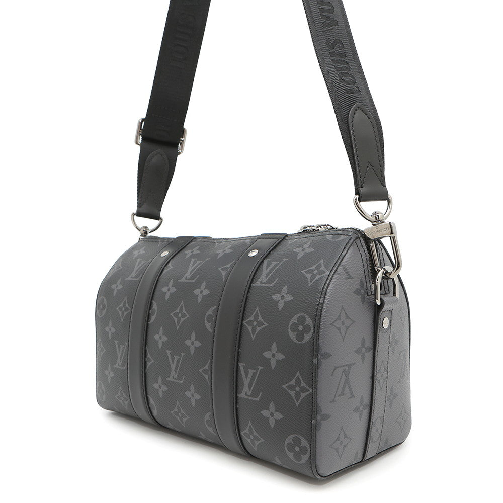 LOUIS VUITTON City・Keepall NoirM45936 Monogram Eclipse Monogram Eclipse Reverse