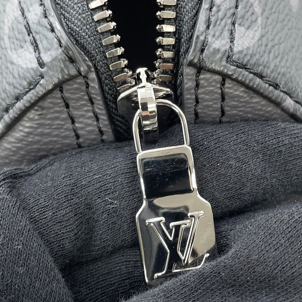 LOUIS VUITTON City・Keepall NoirM45936 Monogram Eclipse Monogram Eclipse Reverse