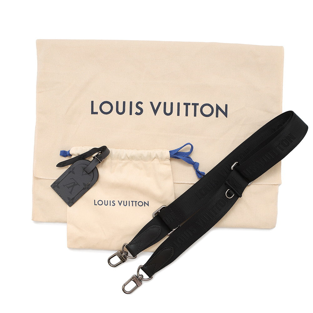 LOUIS VUITTON City・Keepall NoirM45936 Monogram Eclipse Monogram Eclipse Reverse