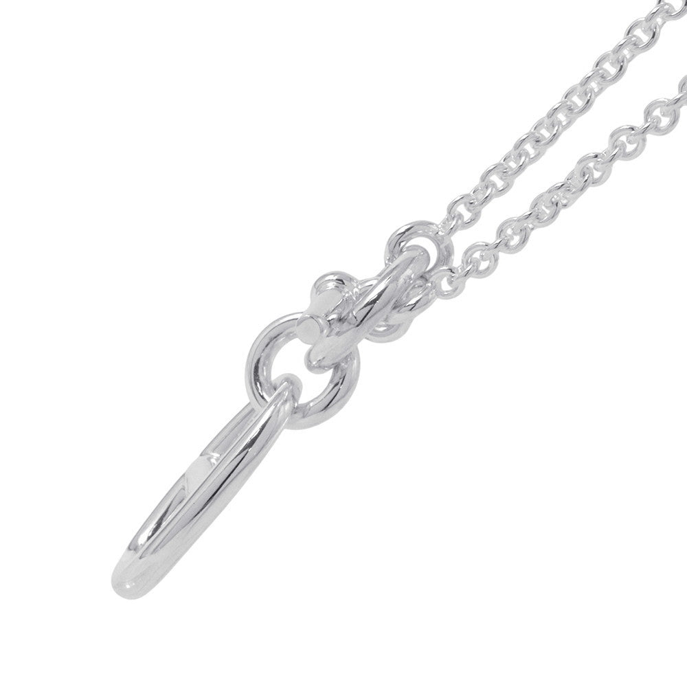 HERMES Chaine d'Ancre Amulette Necklace SV925