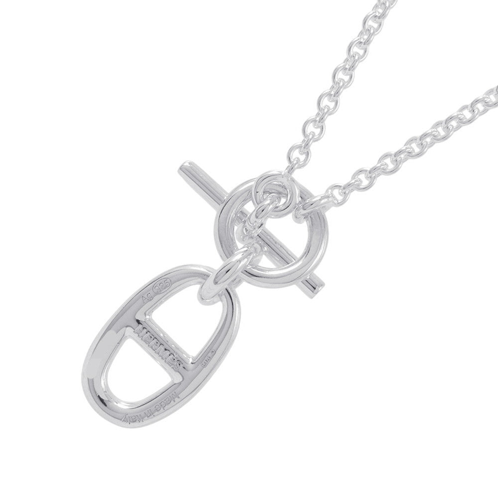 HERMES Chaine d'Ancre Amulette Necklace SV925
