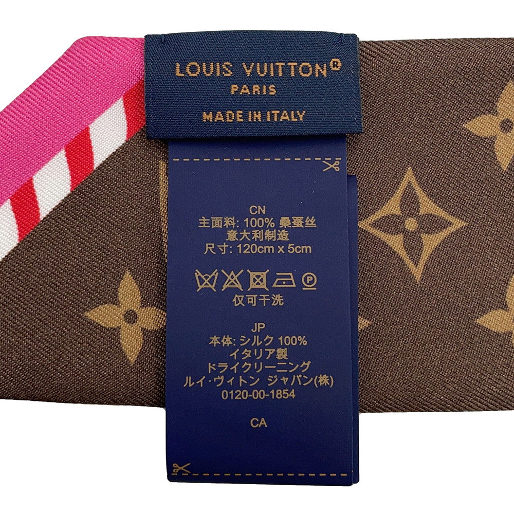 LOUIS VUITTON BandeauBB Candy Factory BrownM92634 Silk100%