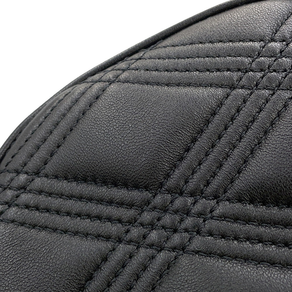 Valentino Garavani Quilty 67 Zip-up Shoulder Bag Black6W2B0R03IFE Leather Size Medium