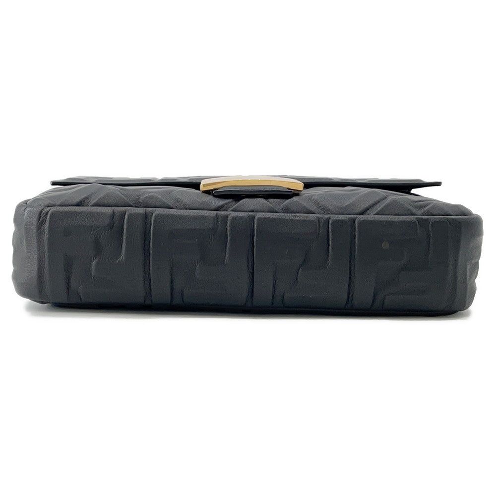 FENDI FF motif baguette Black8BR600 Lambskin