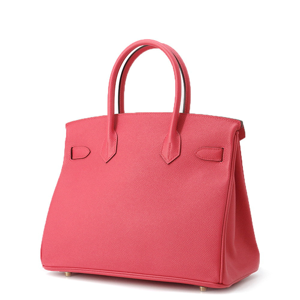 HERMES Birkin Rose Extreme Epsom Size 30