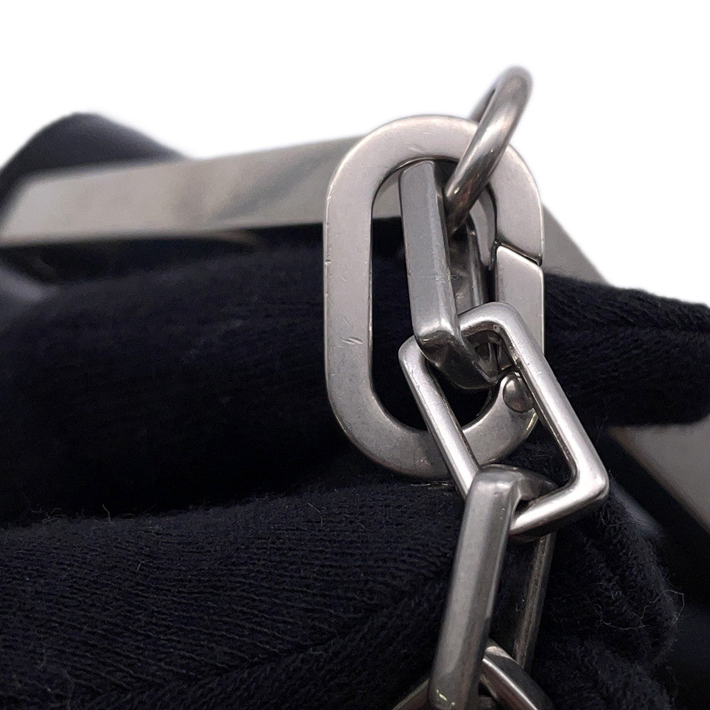 FENDI First Site ChainPouch Black7AS173 Leather Size Nano