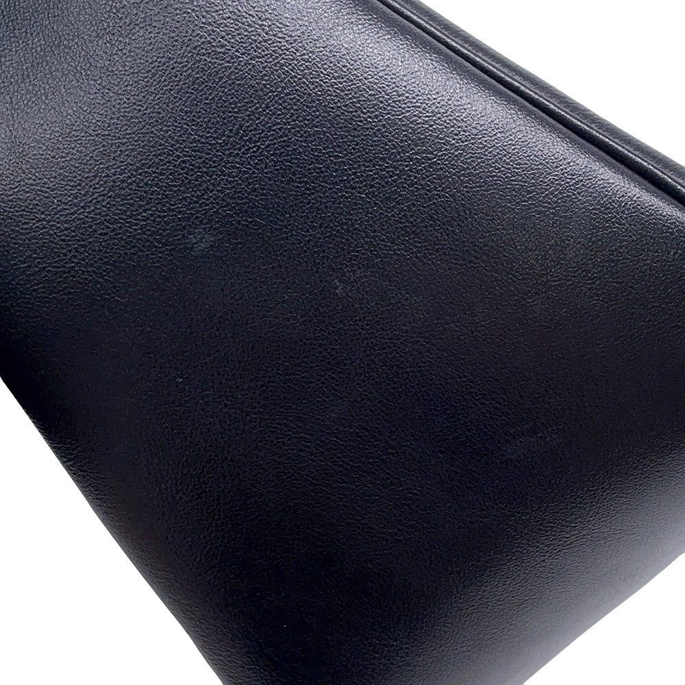 PRADA Triangle 2WAY Shoulder Bag Black1BH190 Leather