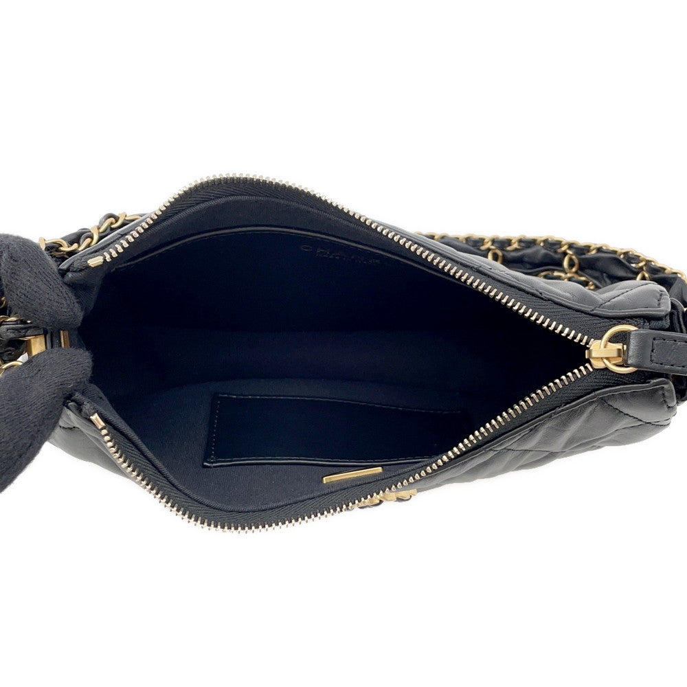 CHANEL CHANEL19 Chain Handbag BlackAP3647 Lambskin
