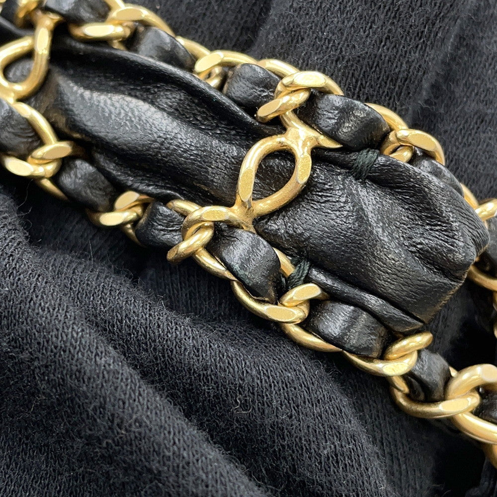 CHANEL CHANEL19 Chain Handbag BlackAP3647 Lambskin