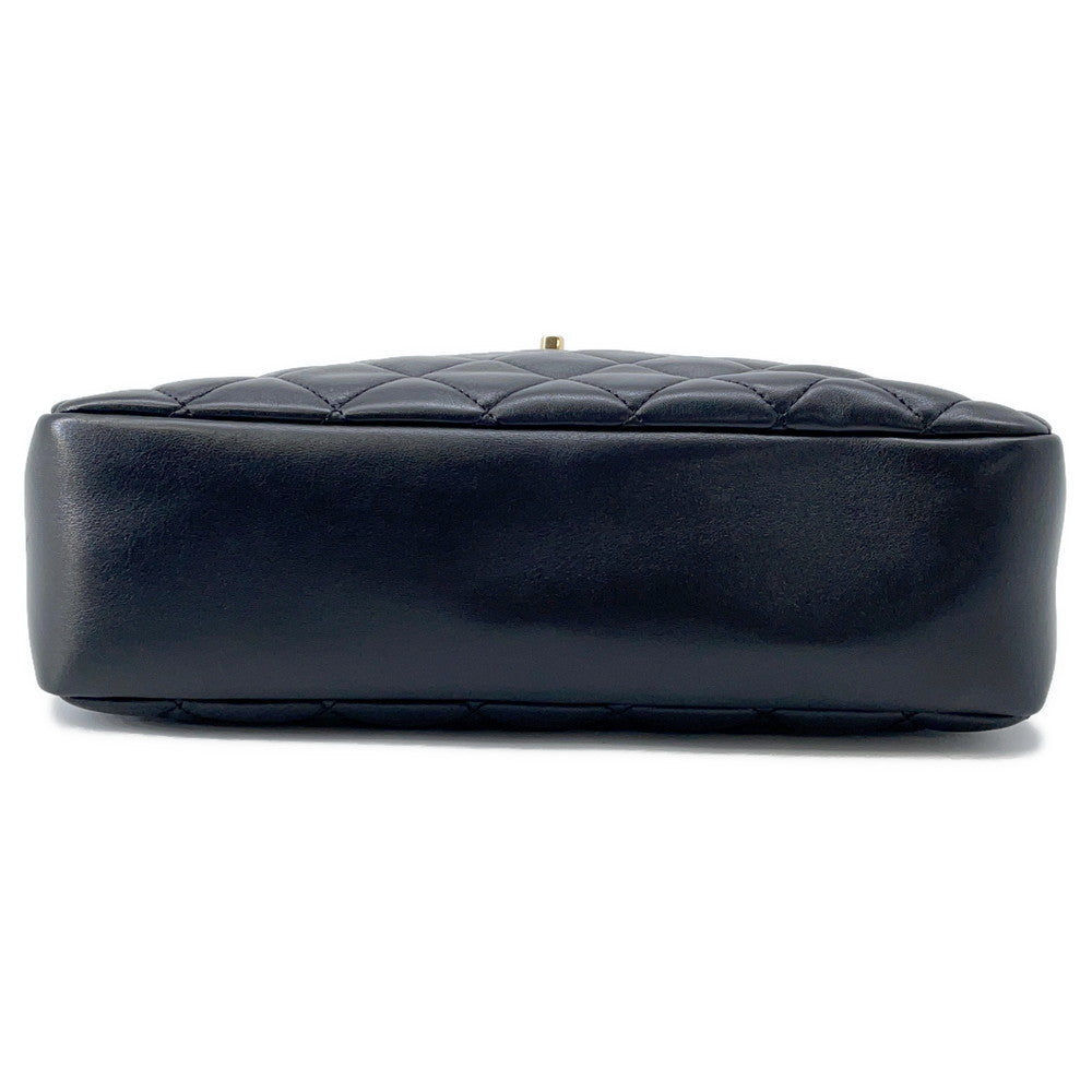 CHANEL Matelasse Camera Case ChainShoulder Bag BlackAS5181 Lambskin