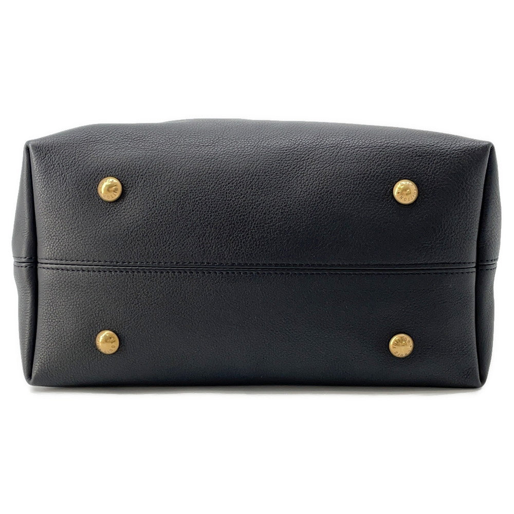 LOUIS VUITTON Lowkey Hobo NoirM24856 Grained Calf Leather Size MM