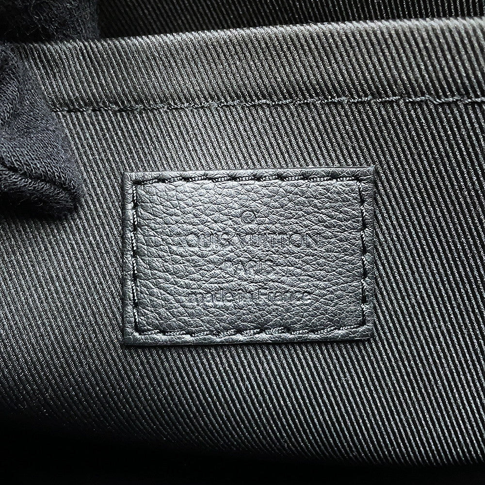 LOUIS VUITTON Pochette Voyage Souple NoirM82545 Monogram Shadow