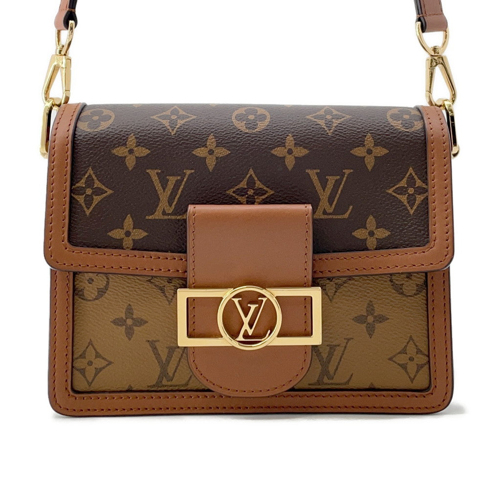 LOUIS VUITTON Dauphine NoirM45959 Monogram Monogram Reverse Canvas Size MINI