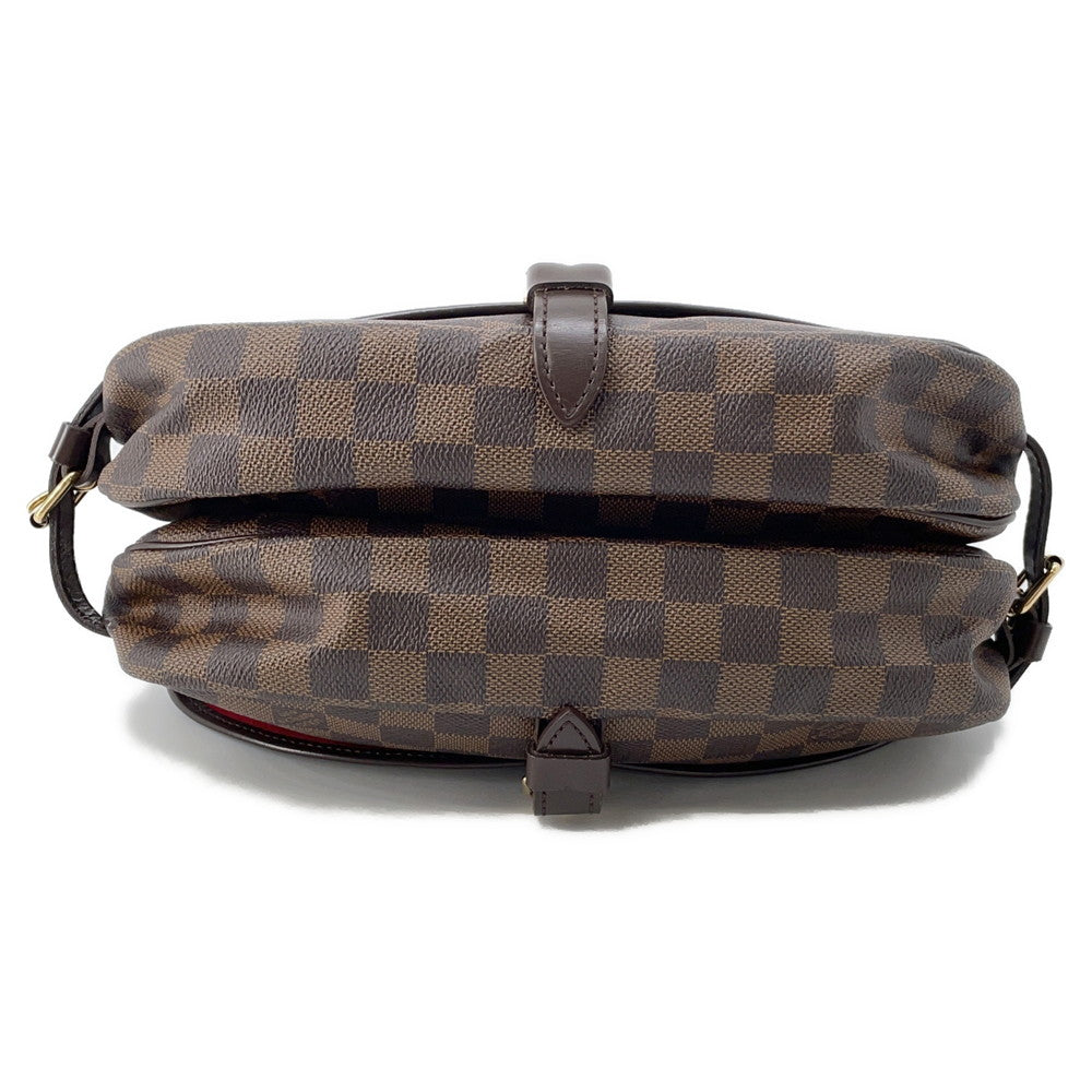 LOUIS VUITTON Saumur SPO RedN48081 Damier Ebene Canvas Size 30