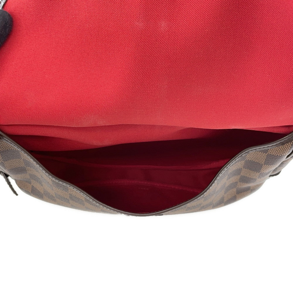 LOUIS VUITTON Saumur SPO RedN48081 Damier Ebene Canvas Size 30