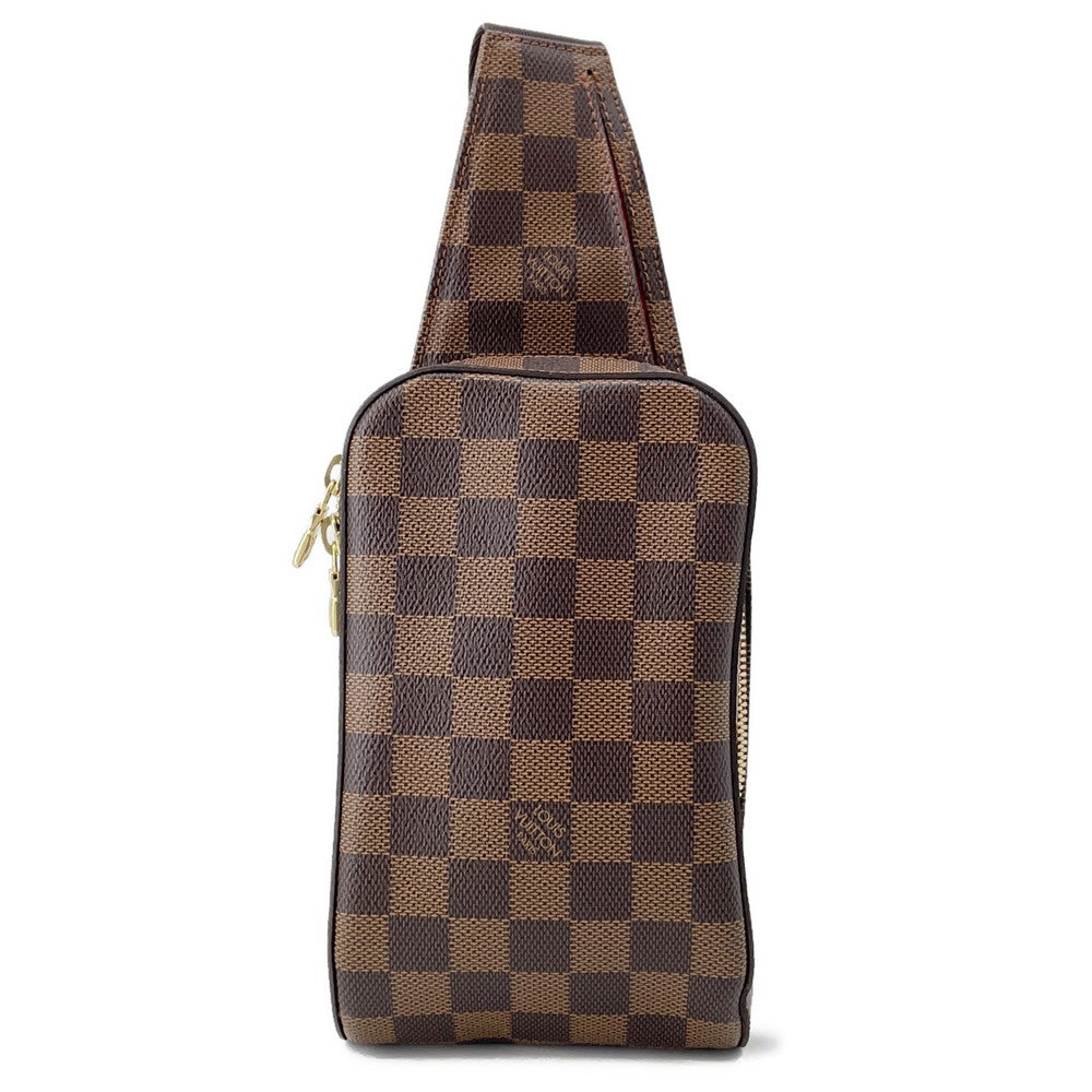 LOUIS VUITTON Geronimos RedN51194 Damier Ebene Canvas