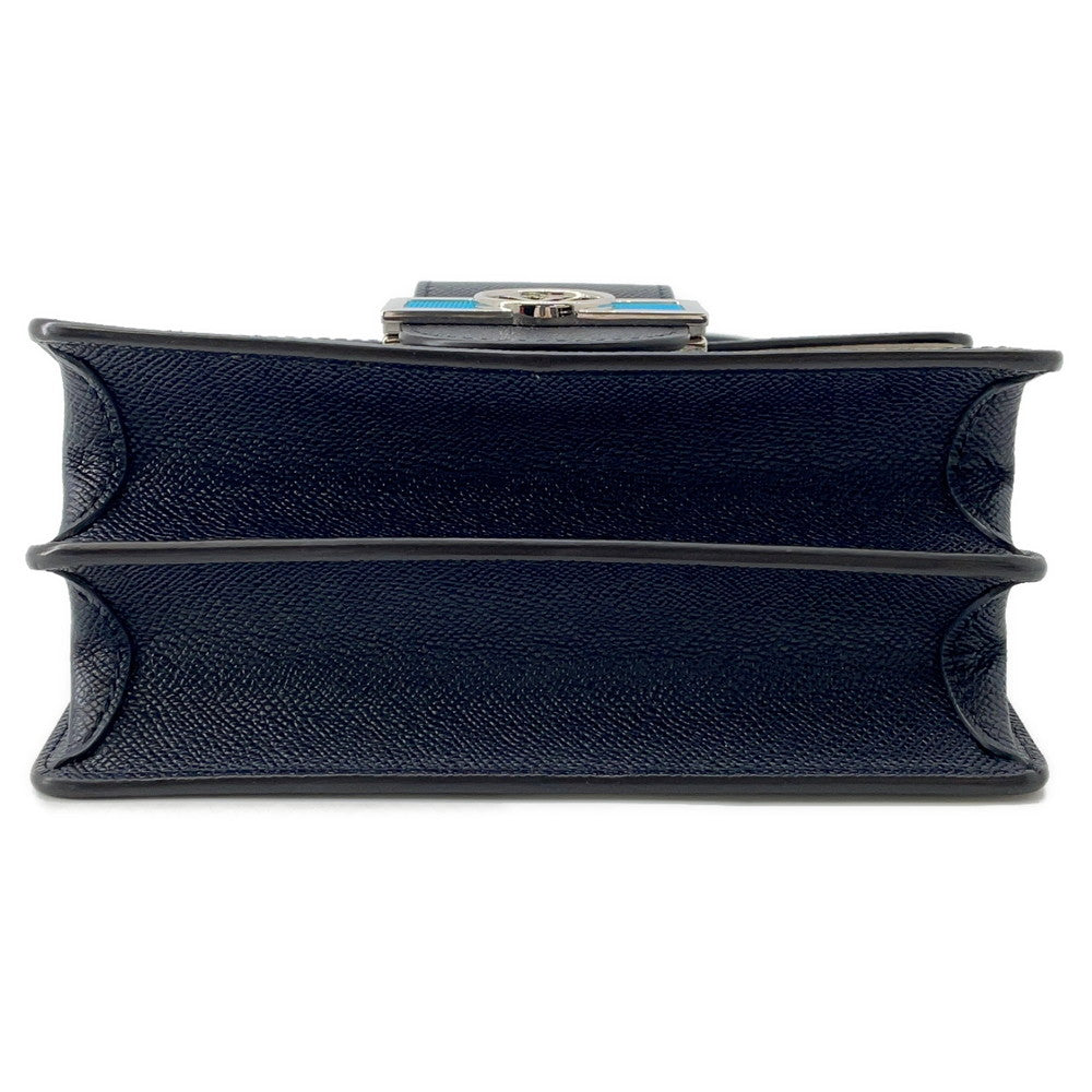 LOUIS VUITTON Dauphine Navy/MulticolorM55454 Leather Size Mini