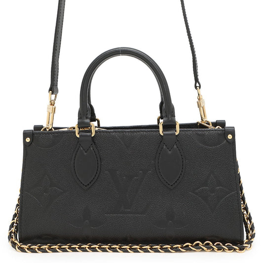 LOUIS VUITTON Onthego EW NoirM23640 Monogram Empreinte Leather