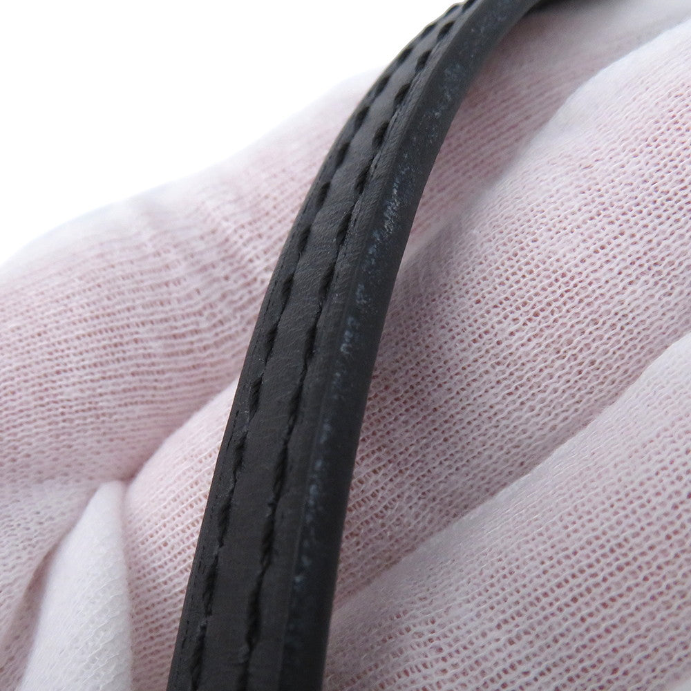 LOUIS VUITTON Petit Sac Plat NoirM80484 Monogram Jaguar SINCE 1854