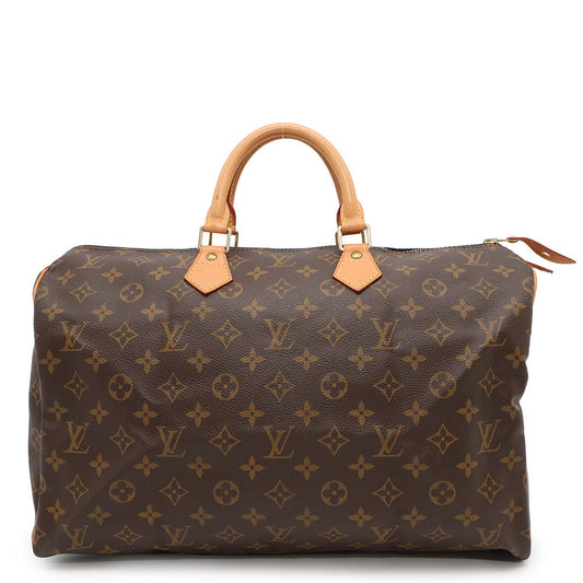 LOUIS VUITTON Speedy BrownM41522 Monogram Size 40