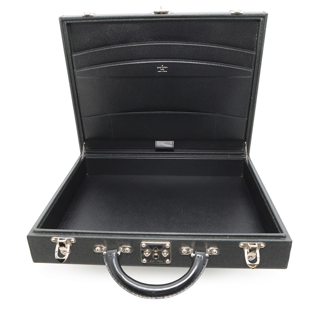 LOUIS VUITTON Diplomat ArdoiseM30012 Taiga Leather