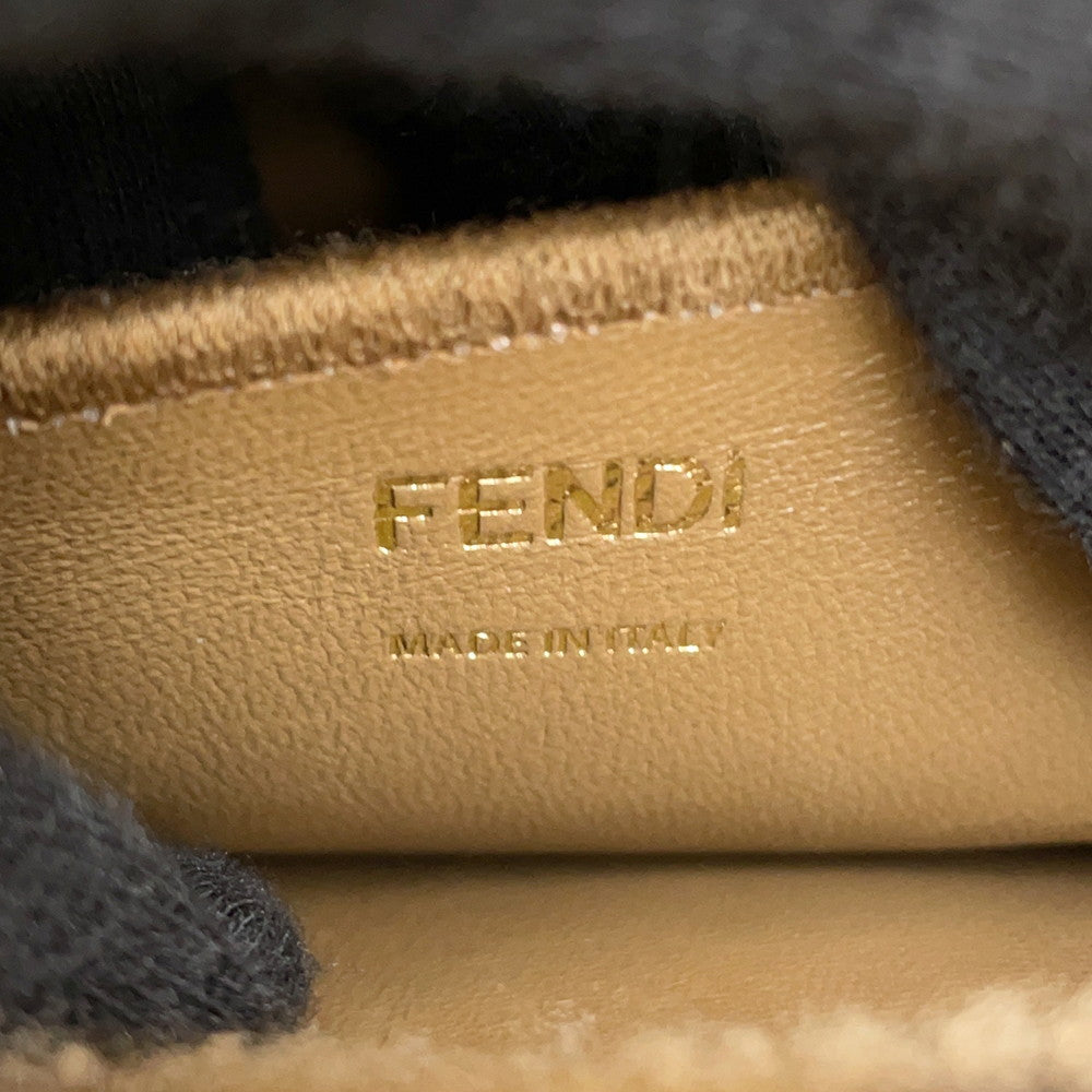 FENDI Peekaboo Icy You Brown8BN327 Mouton Size Small