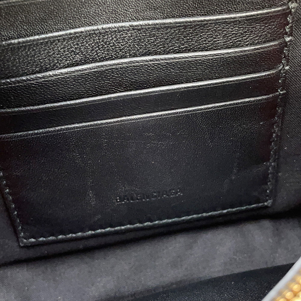 BALENCIAGA BBReporter ChainShoulder Red526678 Leather Size XS