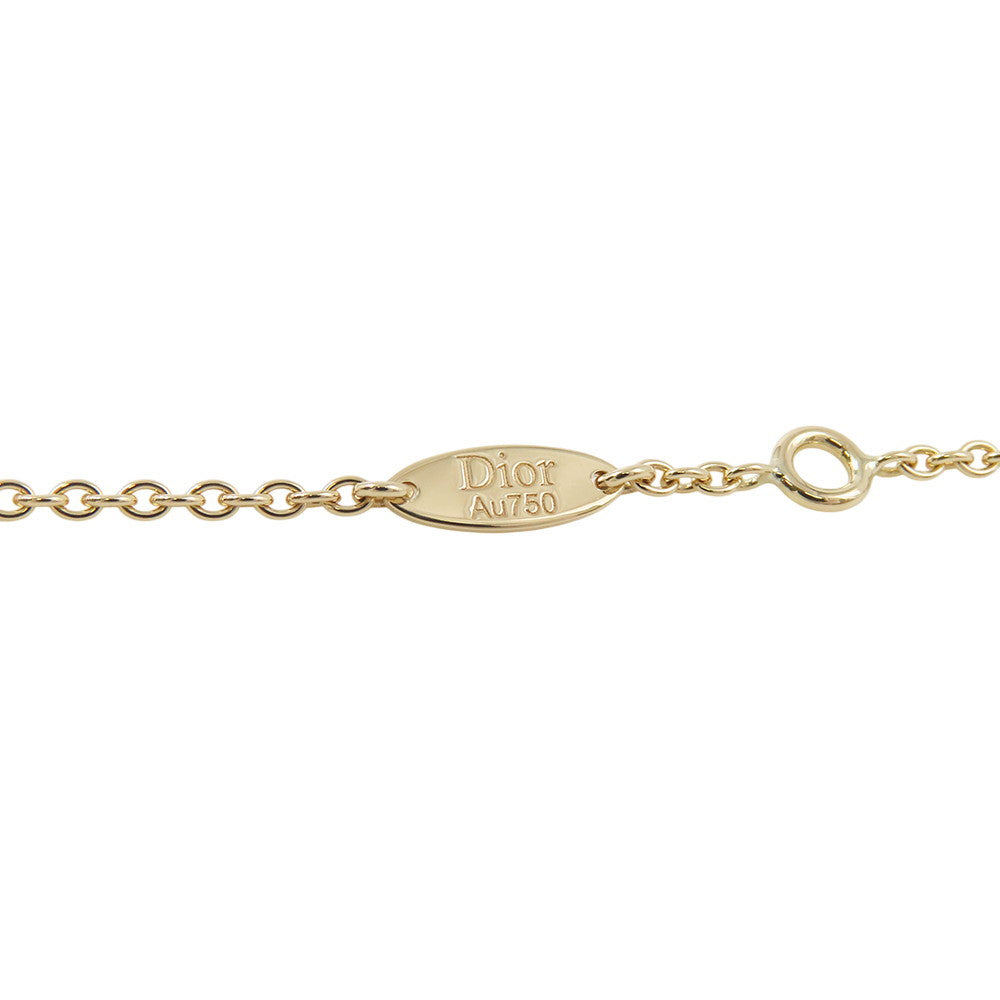 Dior Rose Devan 1P Diamond NecklaceJRDV95170 18K Yellow Gold