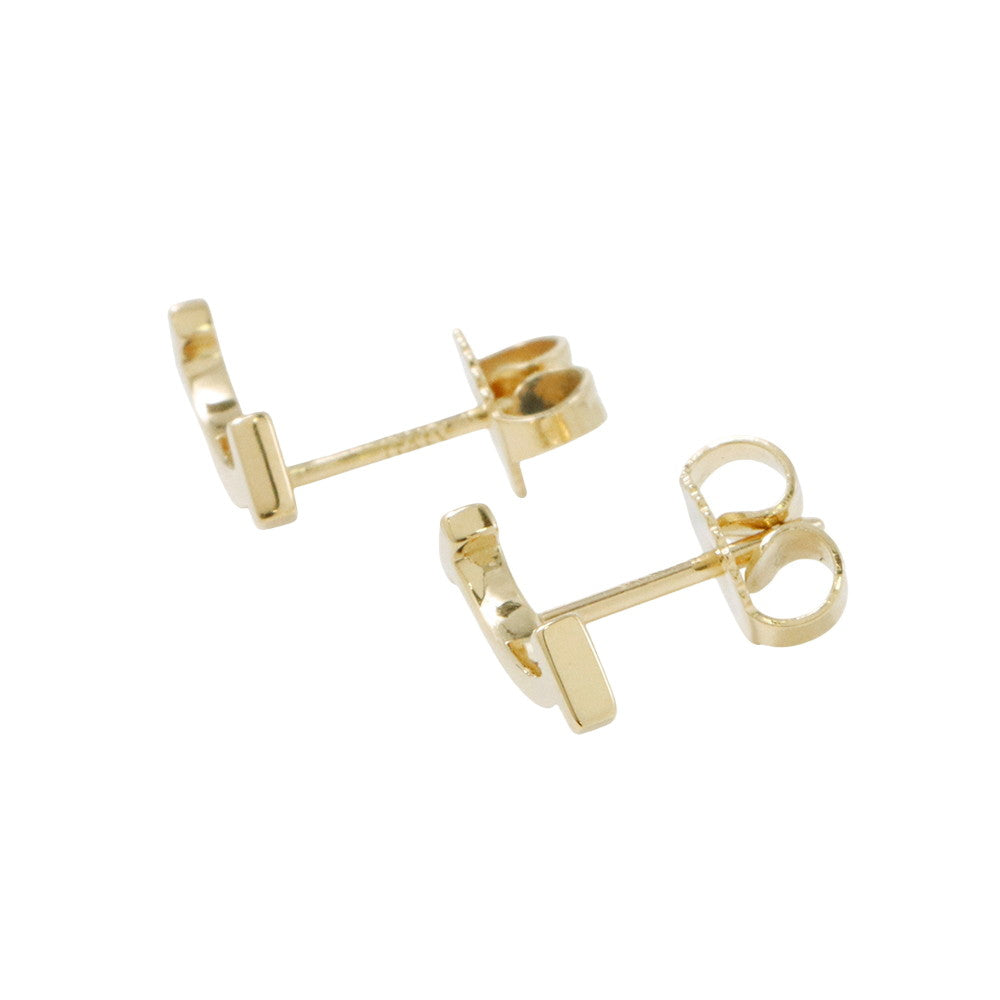 TIFFANY&Co. T Smile Earrings60150766 18K Yellow Gold