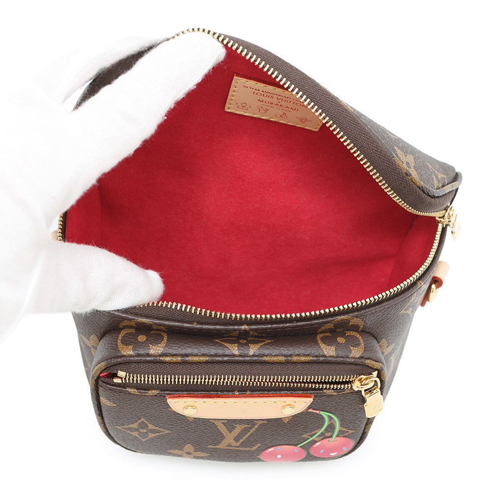 LOUIS VUITTON LV × TM Mini Bumbag RedM13449 Monogram