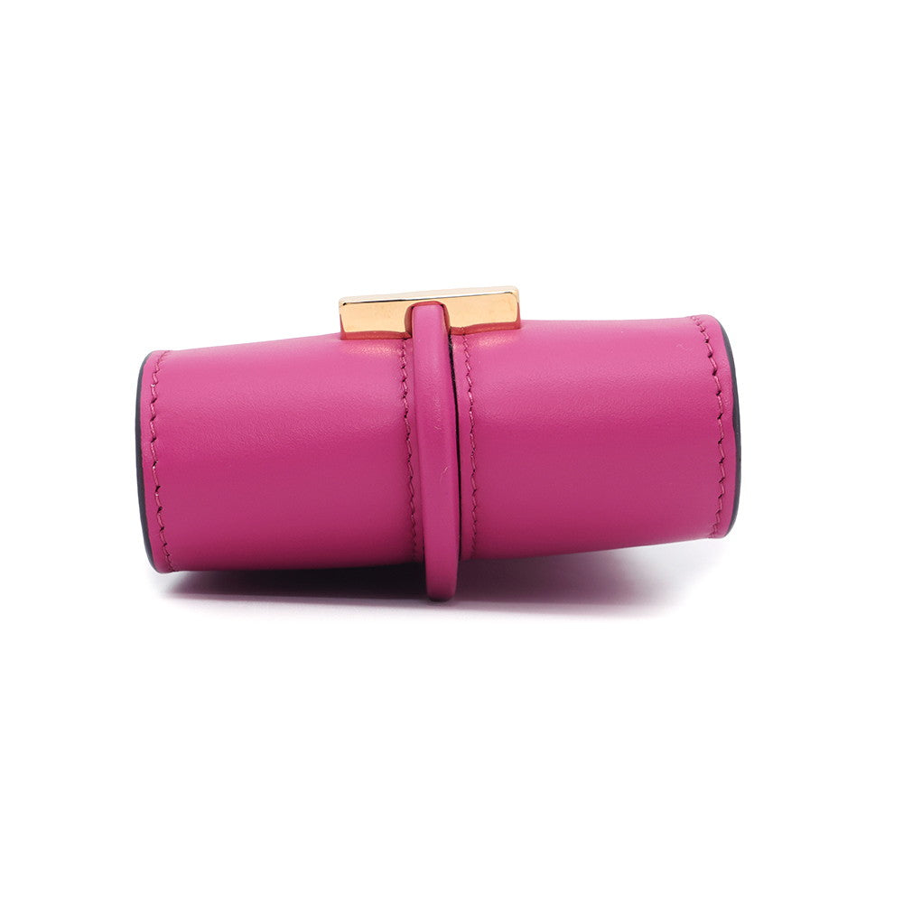 FENDI FENDI logo phone holder PurplePink7AS192 Leather