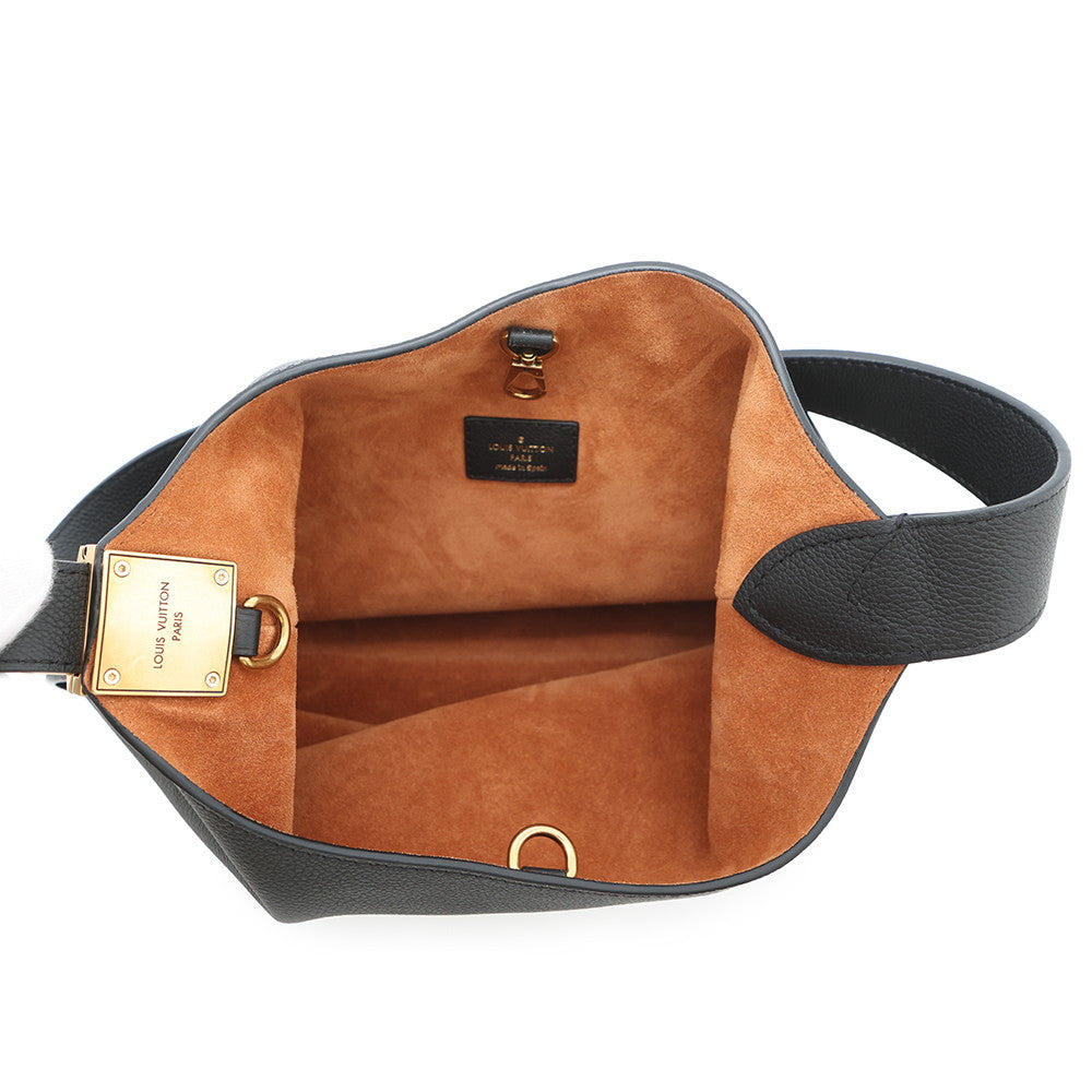 LOUIS VUITTON Lowkey Hobo NoirM25352 Calf Leather Size PM