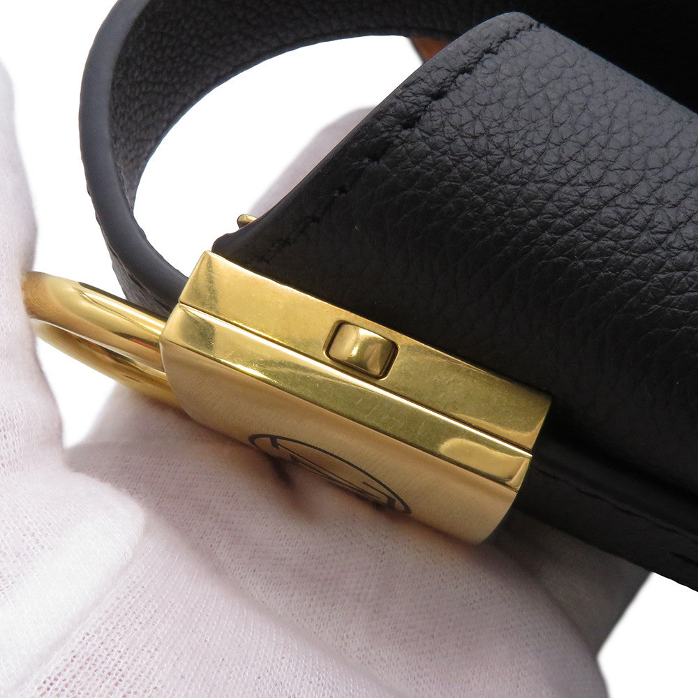 LOUIS VUITTON Lowkey Hobo NoirM25352 Calf Leather Size PM