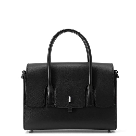 HERMES New Drag 22 Black Evercolor