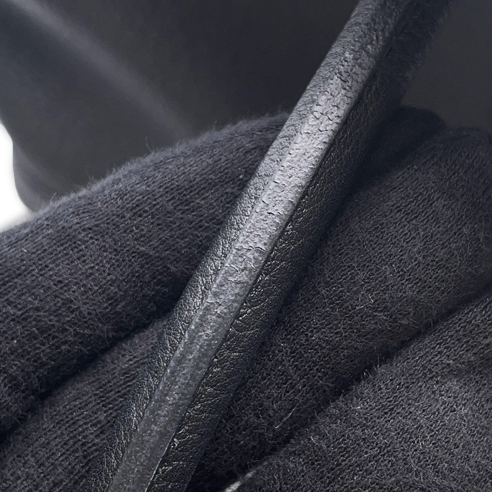 HERMES Garden Party Black Country Leather Size PM