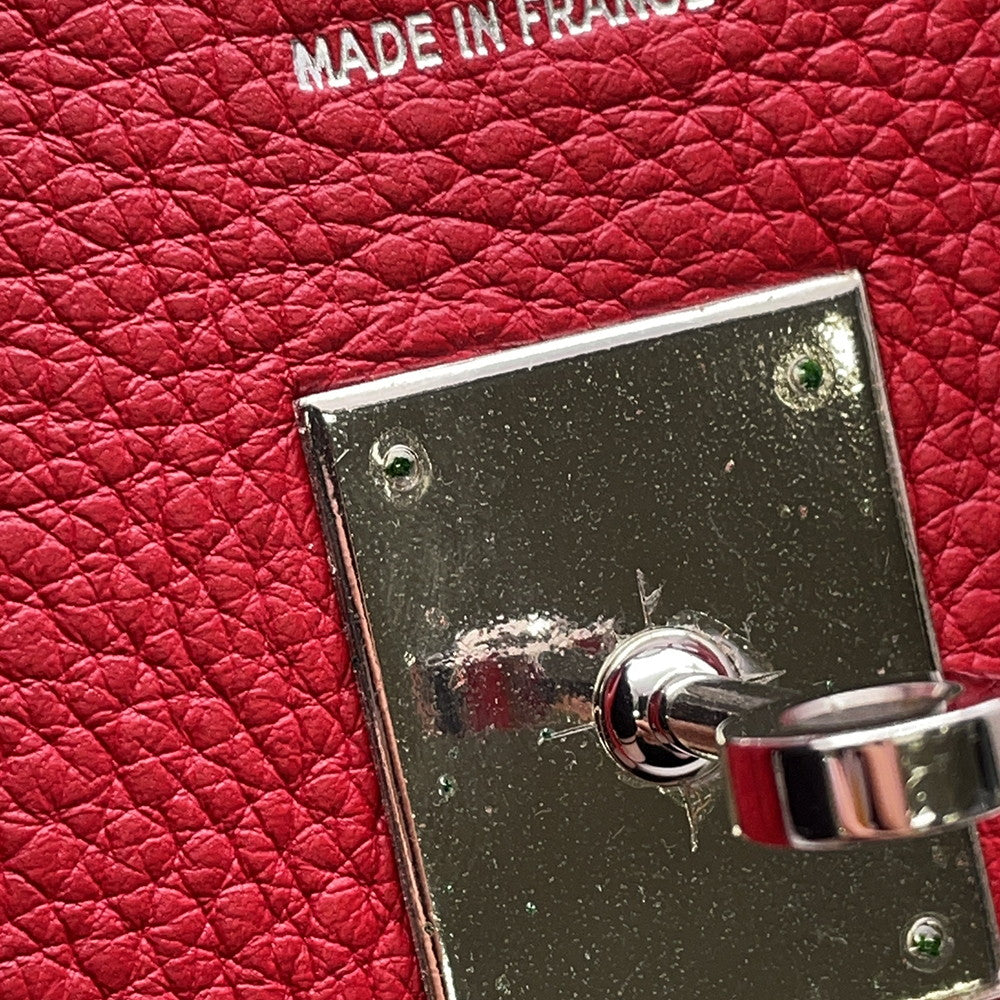 HERMES Birkin Rouge Casaque Taurillon Clemence Size 35