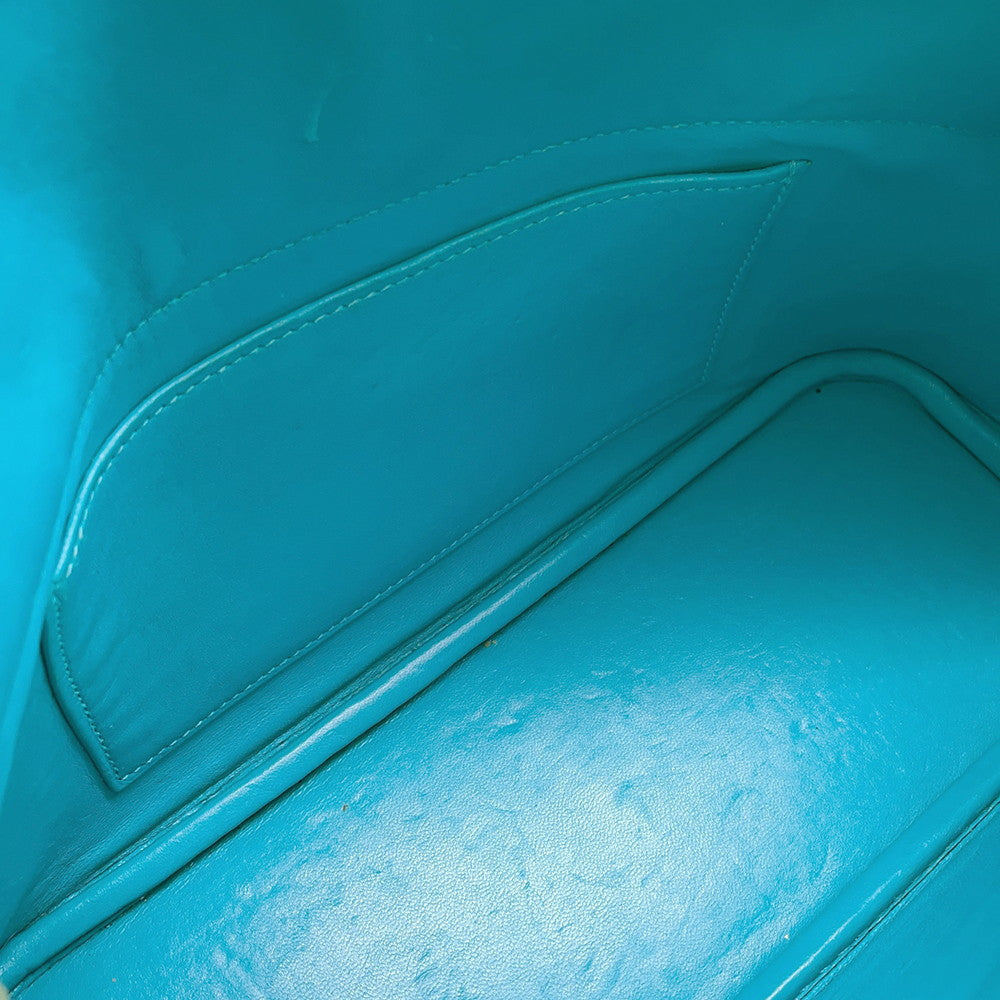 HERMES Bolide Lagon Chevre Myzore Goatskin Size 27